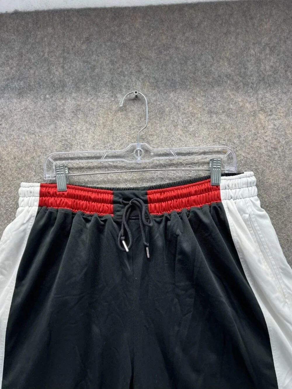 Vintage Jordan Shorts Mens 3XL Black Red Basketball Colorblock Jumpman Dazzel